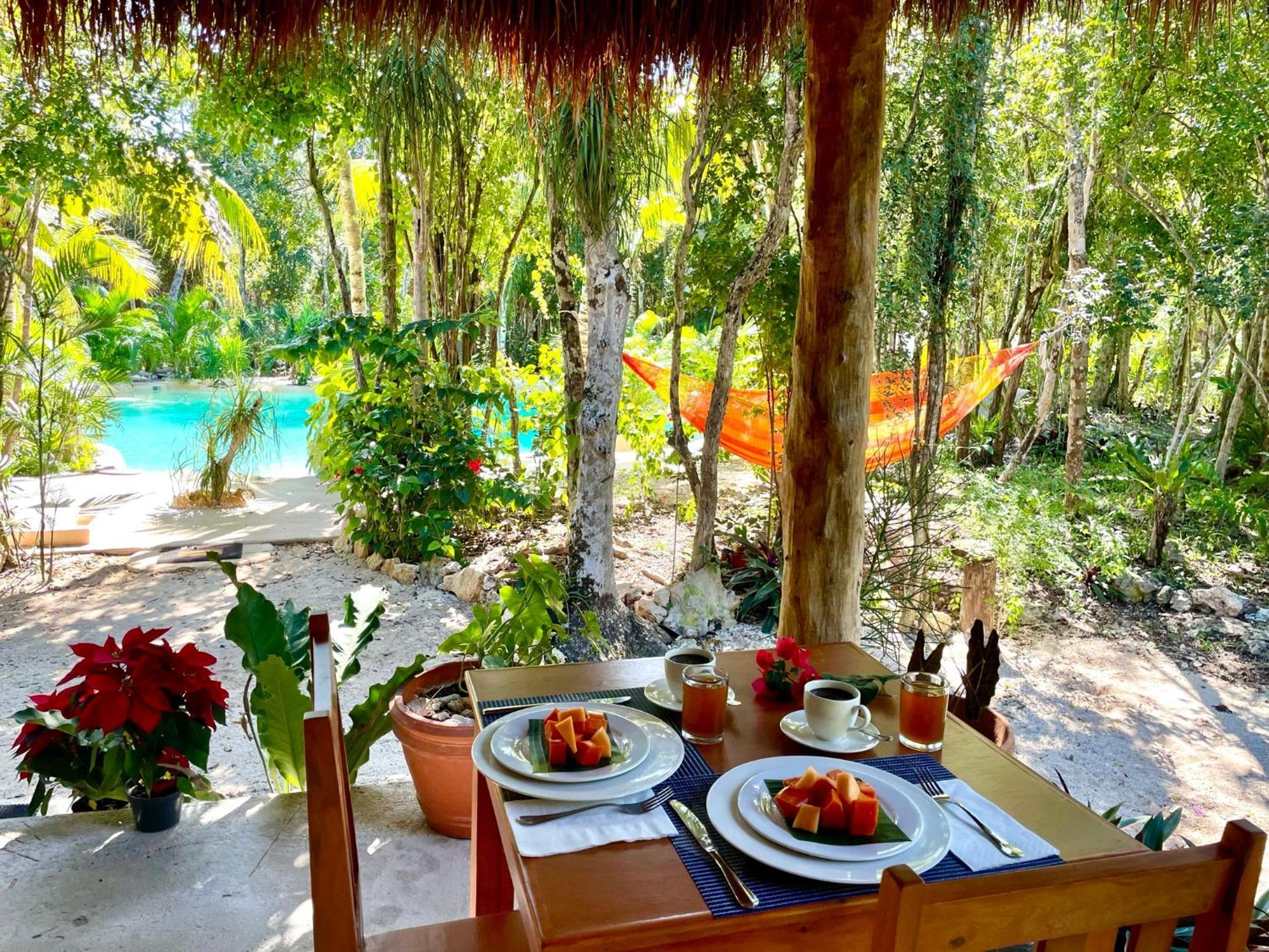 Glamping Bunga Lotus Hotell Tulum Eksteriør bilde
