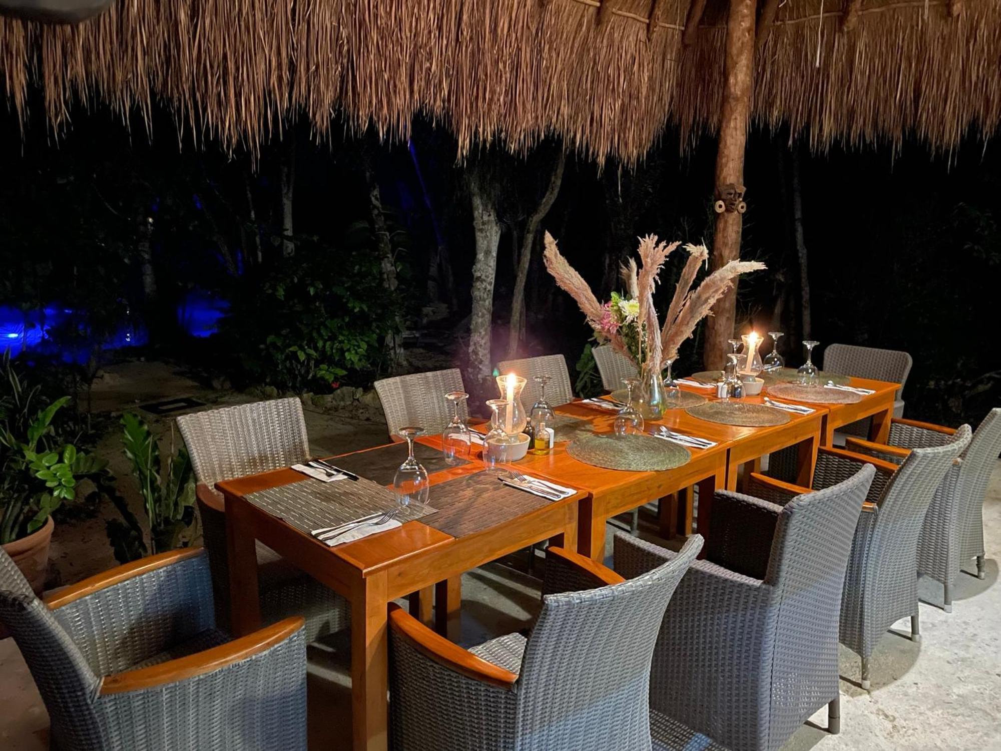Glamping Bunga Lotus Hotell Tulum Eksteriør bilde