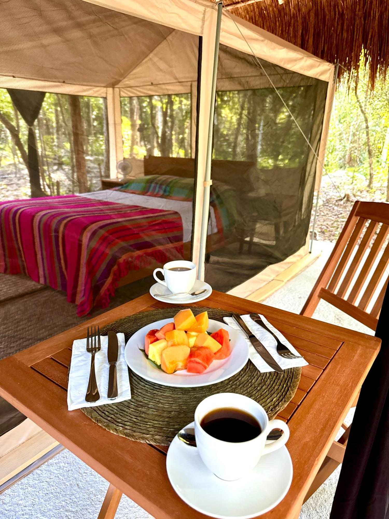 Glamping Bunga Lotus Hotell Tulum Eksteriør bilde