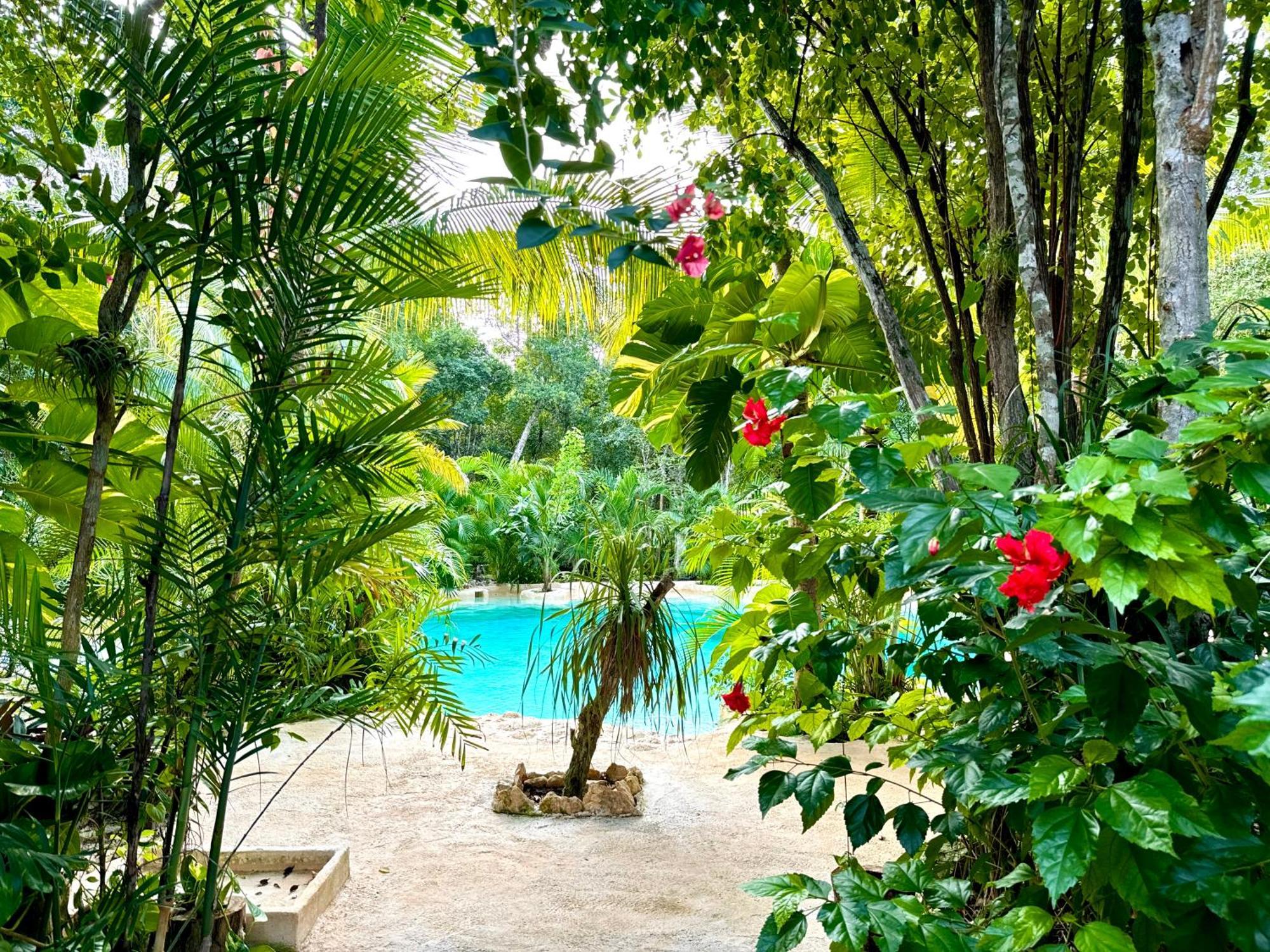 Glamping Bunga Lotus Hotell Tulum Eksteriør bilde