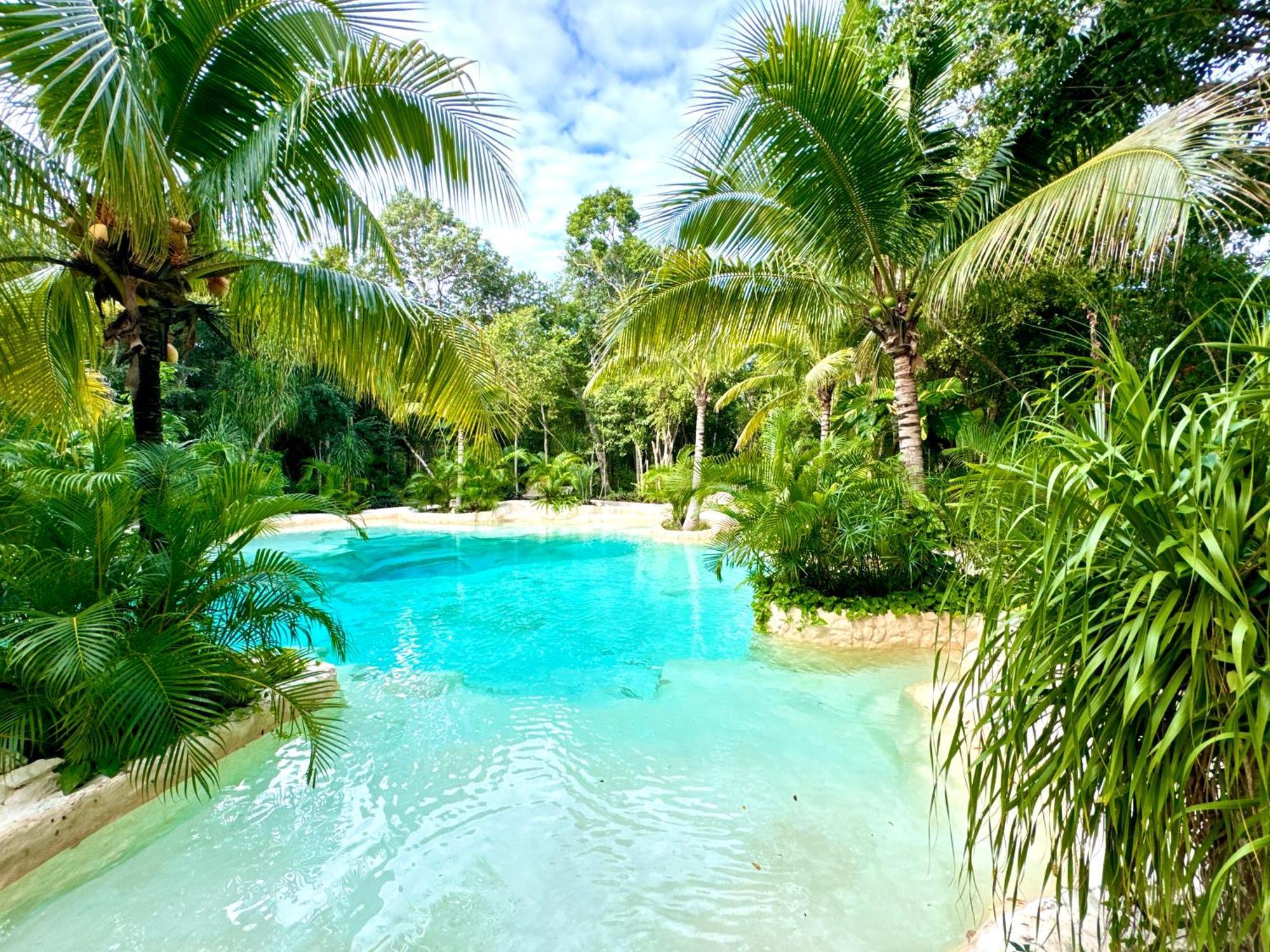 Glamping Bunga Lotus Hotell Tulum Eksteriør bilde
